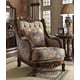 Luxury Beige Chenille Sofa Set 3Pcs Traditional Homey Design HD-1623 