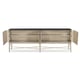 Charcoal Leaf & Whisper of Gold Cabinet STARSTUDDED by Caracole 