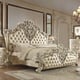 Victorian Champagne KING Bed Traditional Homey Design HD-8022