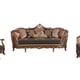 Luxury Black & Gold Wood Trim SAINT GERMAIN II Chair Set 2 Pcs EUROPEAN FURNITURE 