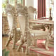 Pickle Frost/Antique Silver Dining Side Chair Set 4 Pcs Traditional Homey Design HD-7012