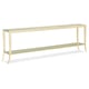 Whisper of Gold Console Table IN A HOLDING PATTERN by Caracole 