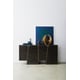 Striated Ebony W/ Lucent Bronze Metallic Paint EDGE CREDENZA by Caracole 