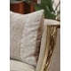 Modern Style Beige Sofa Set 3Pcs in Gold finish Cosmos Furniture Cora