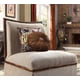 Homey Design HD-1627 Victorian Upholstery Beige Sectional Living Room Set 5Pcs