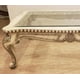 Luxury Gold Patina Carved Solid Wood Coffee Table Set 2Pcs FIAMMA Benetti's