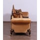 Imperial Luxury Black & Dark Gold RAFFAELLO Sofa EUROPEAN FURNITURE Traditional