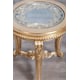 Victorian Antique Gold Luxury BELLAGIO Round End Table EUROPEAN FURNITURE 