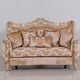 Luxury Champagne & Cooper IMPERIAL PALACE Loveseat EUROPEAN FURNITURE Classic
