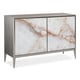 Agate Printed Acrylic Doors Cabinet ROCK STEADY by Caracole 