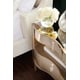 Soft Cream Velvet Fabric Classic King Bed Set 5Pcs MRS. SANDMAN / IT'S A SMALL WONDER by Caracole 