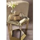 Crystal Top Majestic Gold Base End Table THE GEM SIDE by Caracole 