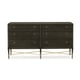 Charcoal Anegre & Seal Skin Finish Dresser MASTERPIECE by Caracole 