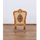 Parisian Brown & Italian Leather ST. GERMAIN Chair Set 2 Pcs EUROPEAN FURNITURE 