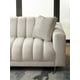 Shimmering Moonstone Hue Fabric THE WELL-BALANCED SOFA Set 2Pcs by Caracole 