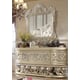 Dresser in Gray Wood Traditional Style Homey Design HD-8022