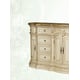 Benetti's Riminni Champagne Luxury Solid Buffet Carved Wood Classic
