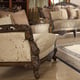  Antique Gold & Perfect Brown Sofa Set 3Pcs Traditional Homey Design HD-1609 
