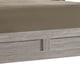 Gray Finish Queen Panel Bed Modern Cosmos Furniture YasmineWhite