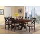 Cherry Finish Wood Dining Table Transitional Cosmos Furniture Kaci