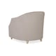 Dove Grey Velvet Fabric & Taupe Paint Finish Accent Chair SEAMS TO ME by Caracole 