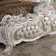 Pearl Cream & White Tufted CAL KING Bedroom Set 5 Pcs Traditional Homey Design HD-1807