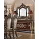 Burl & Metallic Antique Gold Buffet Traditional Homey Design HD-1803