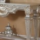 Antique Silver Finish Console Table Traditional Homey Design HD-8908S