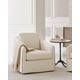 Natural Finish Classic Accent Chair and End Table CASUAL AFFAIR by Caracole 