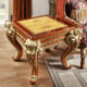 Cherry Finish Luxury End Table Set 2Pcs Traditional Homey Design HD-8024