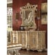 Luxury Golden Dresser Traditional Homey Design HD-7266