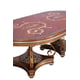 Luxury VALENTINA Dining Table Antique Bronze & Ebony EUROPEAN FURNITURE Classic