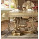 Royal Antique Gold Dining Room Set 9Pcs Traditional Homey Design HD-8016