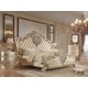 Victorian Champagne King Bedroom Set 3 Pcs Traditional Homey Design HD-8022