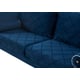 Luxury Blue Velvet SIPARIO VITA Loveseat EF-22560-L EUROPEAN FURNITURE Modern 