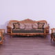 Luxury Sand Black & Gold Wood Trim MODIGLIANI Chair Set 2Pcs EUROPEAN FURNITURE 