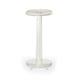 Cast Glass Traditional  Petit Crystal End Table THE DRINK TABLE by Caracole 