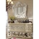 Luxury Belle Silver Dining Room Set 10P HD-8022 Homey Design Carved Wood Classic