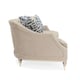 Blush Taupe Velvet Sofa Contemporary LIVING LARGE by Caracole 