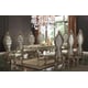 Champagne Carved Wood Dining Set 9Pcs Traditional Homey Design HD13012-G 