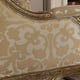 Antique Gold Victorian Chenille Armchair Traditional Homey Design HD-205