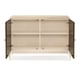 Galway & Ivory Finish W/ Adjustable Shelves Cabinet I'M A FAN by Caracole 