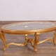 Victorian Antique Gold Luxury BELLAGIO Coffee Table Set 2Pcs EUROPEAN FURNITURE 