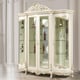 Traditional Gold & Antique White Solid Wood China Homey Design HD-959