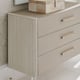 Whisper of Gold & Matte Pearl Finish Home Office Set 3Pcs I LOVE IT! by Caracole 