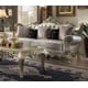 Belle Silver Victorian Sofa Traditional Homey Design HD-13006