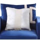 Navy Fabric Armchair w/ Gold Steel Legs Transitional Cosmos Furniture Lawrence