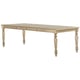 Gold Finish Wood Dining Table Transitional Cosmos Furniture Zora Gold