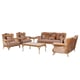 Luxury Beige & Gold FANTASIA Chair EUROPEAN FURNITURE Traditional Classic