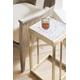 Natural Driftwood-finished Frame Accent Chair & End Table PEEK A BOO by Caracole 
